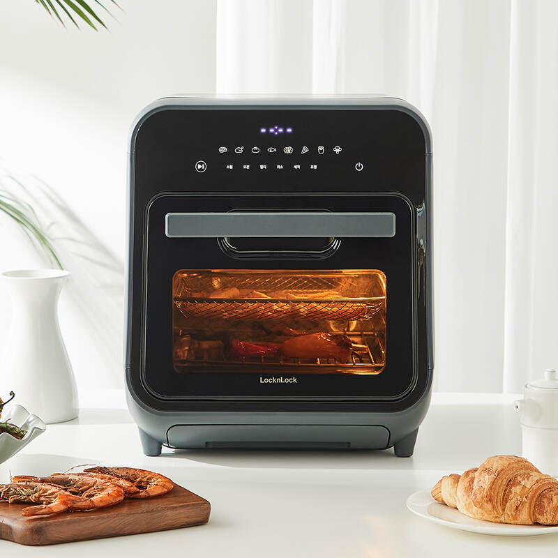 [Áp voucher giảm thêm 300k] Lò Nướng Chân Không LocknLock EJF693GRY, , large image number null
